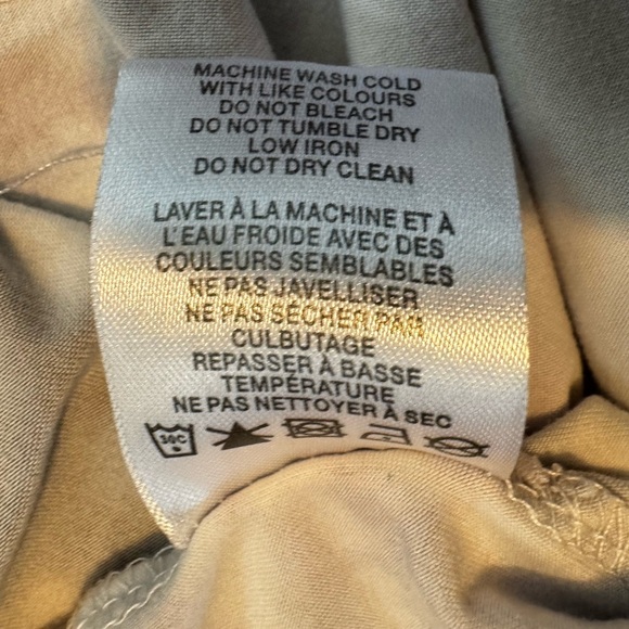 Badgley Mischka Women’s Tie Dye Pink Gray Soft Long Sleeve Pajama Top Sz XL - Picture 6 of 8